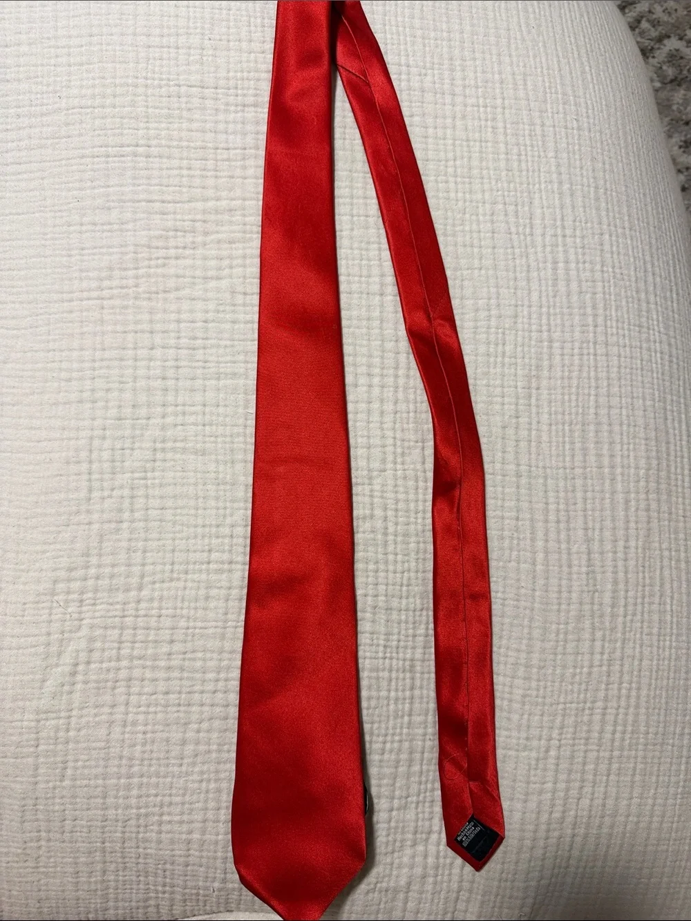 Van Heusen Red Silk Tie